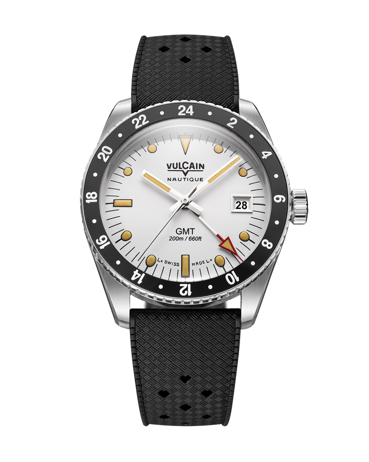 Skindiver GMT - White Luminova Beige