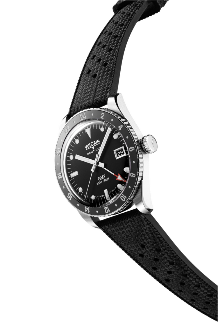 Skindiver GMT-Black Luminova White
