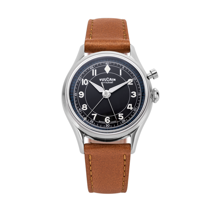 Cricket Classique 36 mm - Black & White/Blue