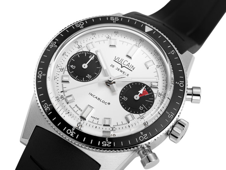 Skindiver Chronograph White