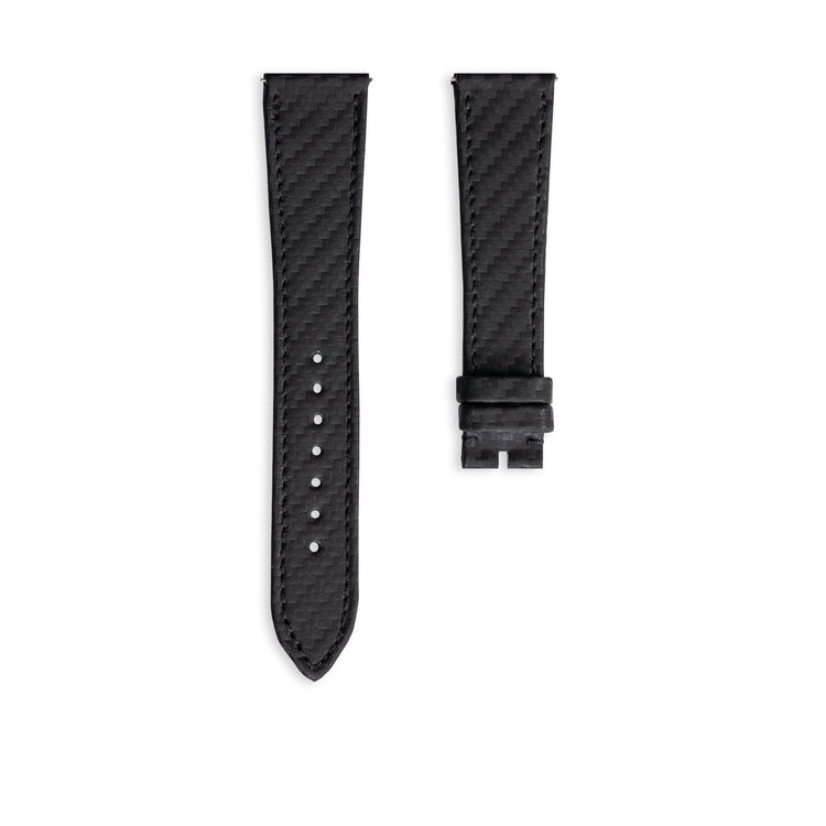 Black Carbon Leather 39MM