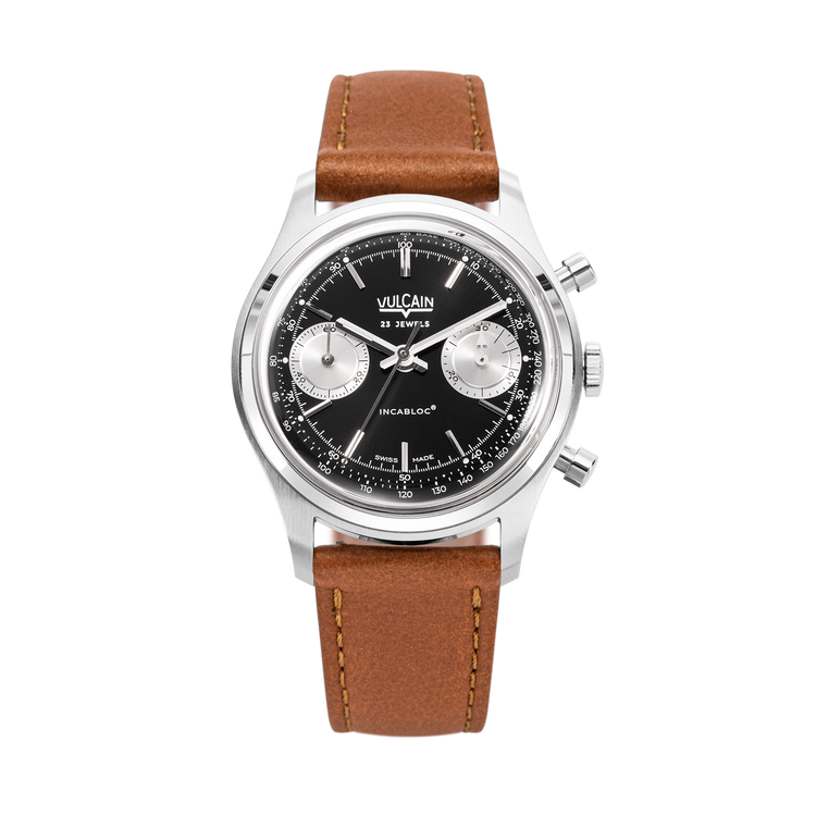 Chronograph 70's - Black & Silver