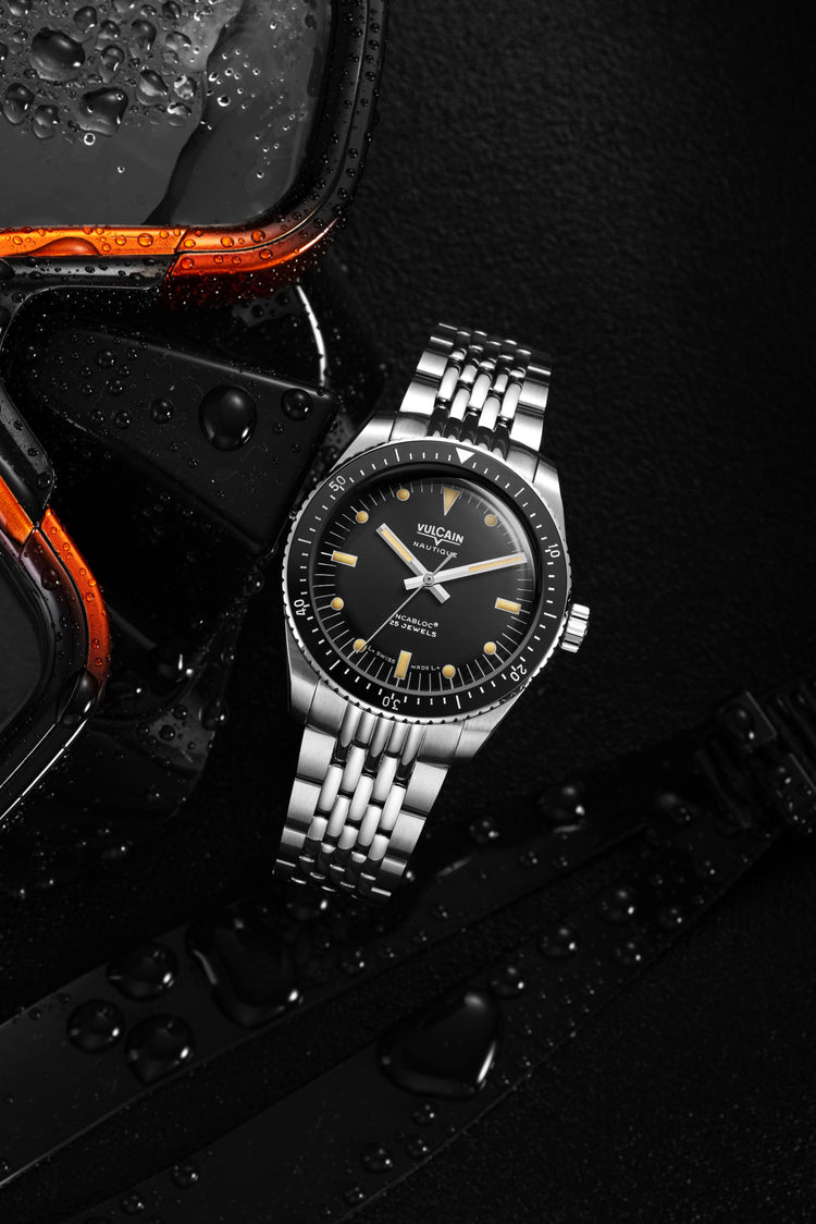 Skindiver Nautique - Black with Khaki Brown Lum