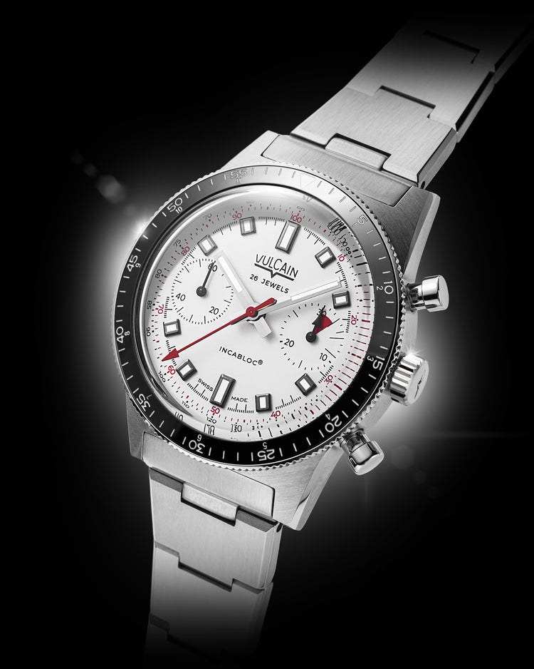 Skindiver Chronograph Red & White