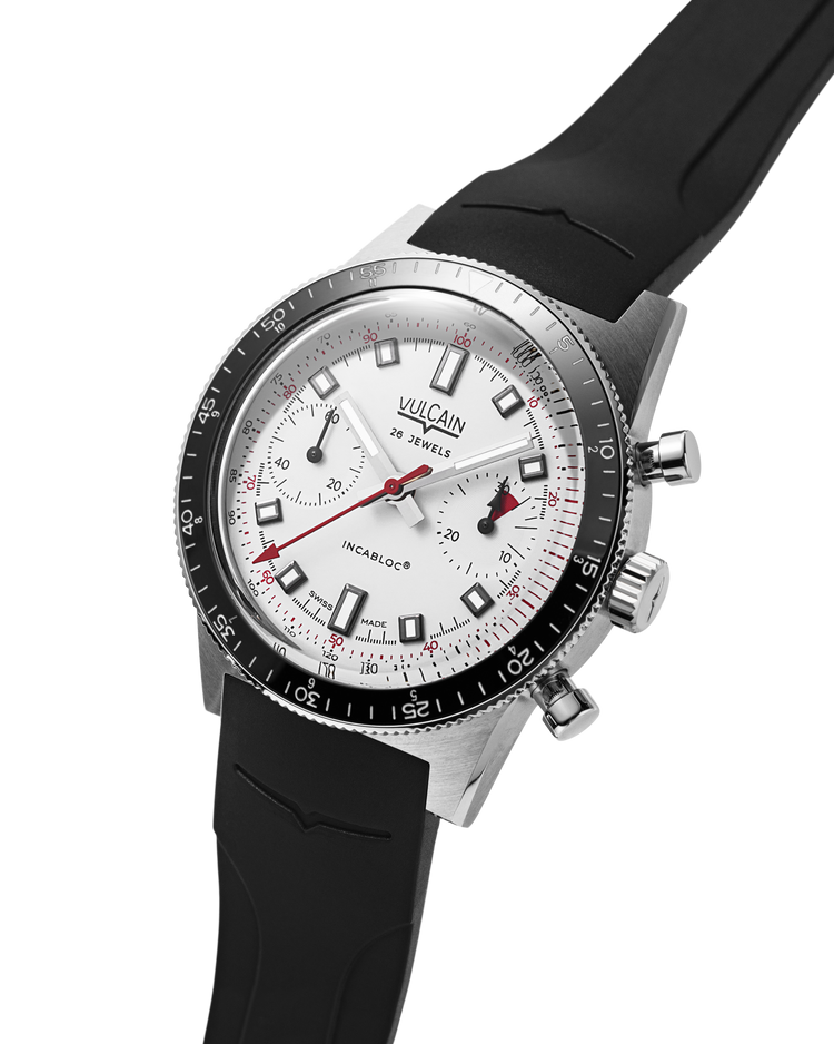 Skindiver Chronograph Red & White