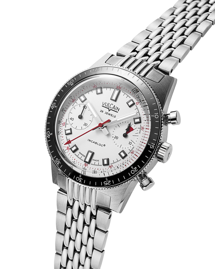 Skindiver Chronograph Red & White