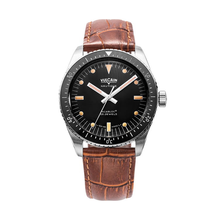 Skindiver Nautique - Black with Khaki Brown Lum