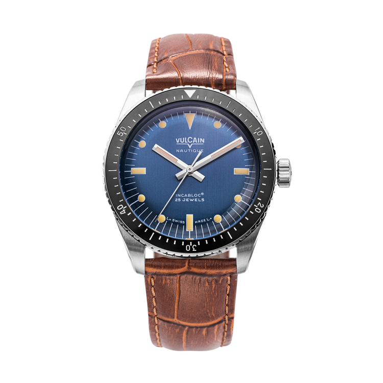 Skindiver Nautique - Blue with Khaki Brown Lum