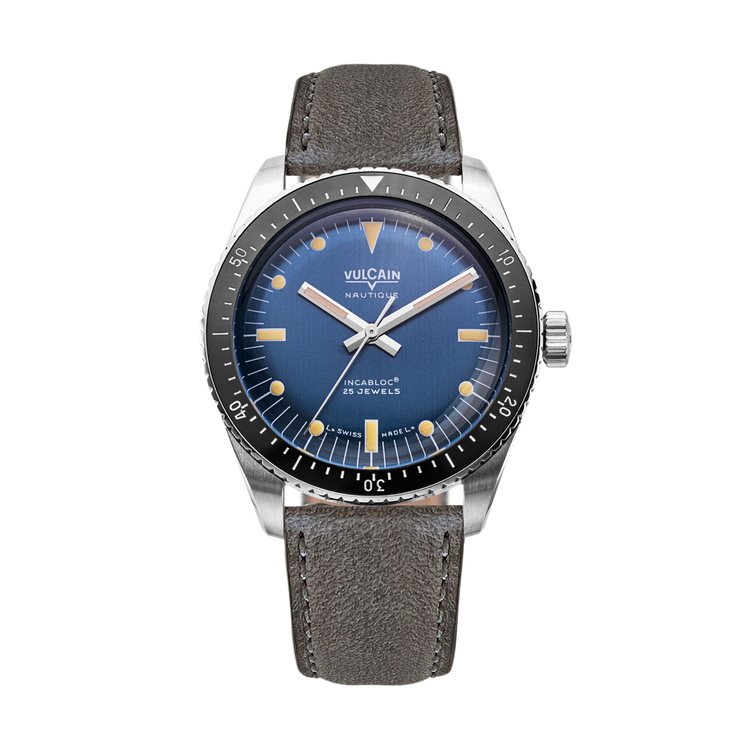 Skindiver Nautique - Blue with Khaki Brown Lum