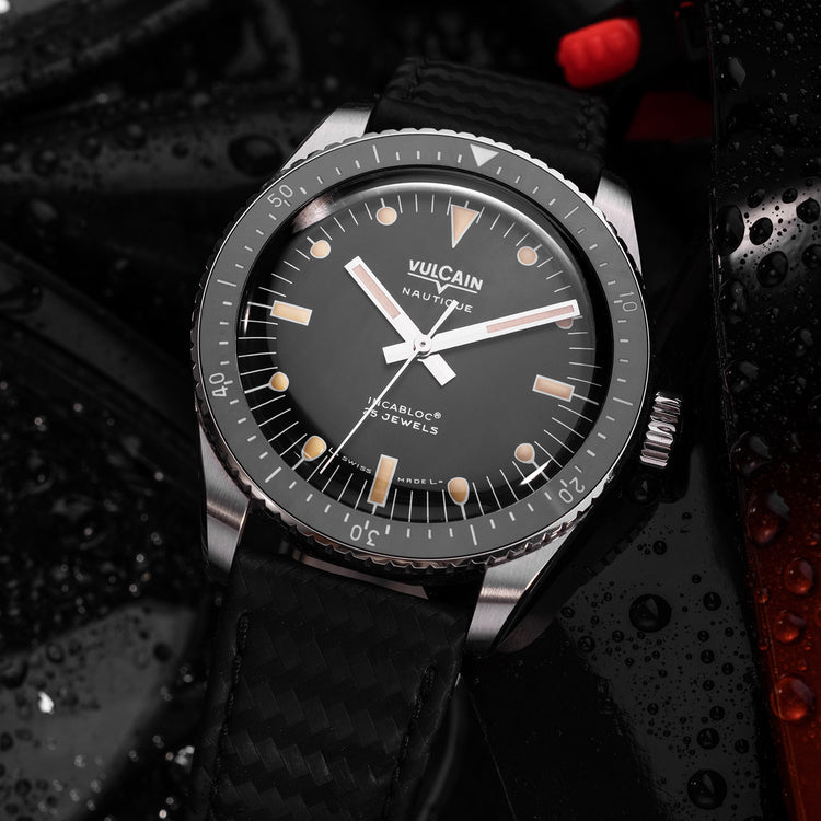 Skindiver Nautique - Black with Khaki Brown Lum