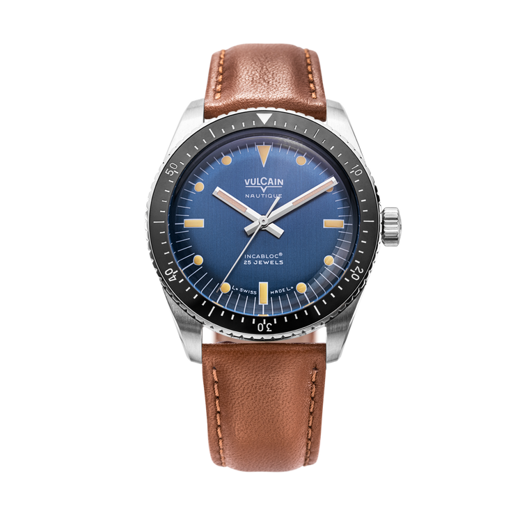 Skindiver Nautique - Blue with Khaki Brown Lum