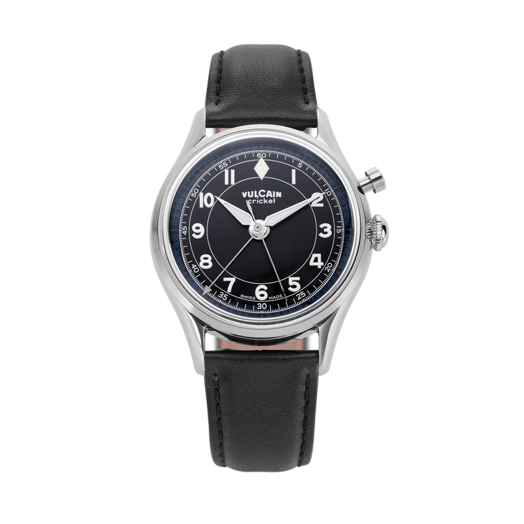 Cricket Classique 36 mm - Black & White/Blue