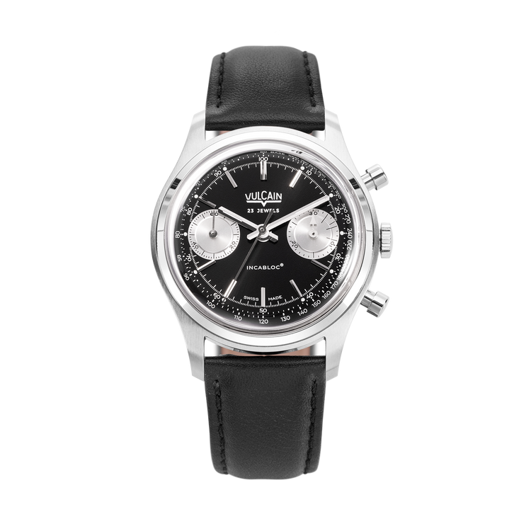 Chronograph 70's - Black & Silver
