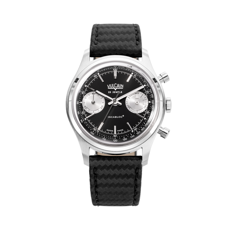 Chronograph 70's - Black & Silver