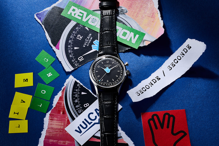 "Vulcain Salute” 39 mm - Blue