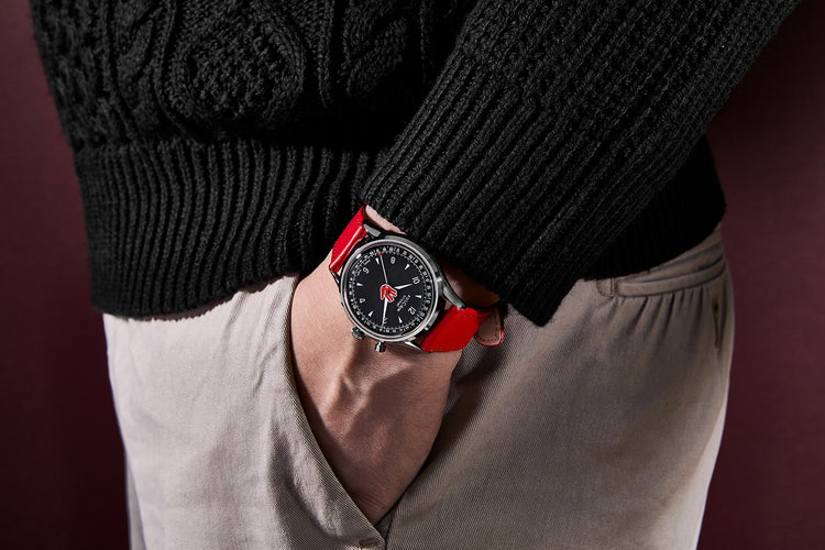 "Vulcain Salute” 39 mm - Red