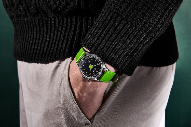 "Vulcain Salute" 36 mm - Green