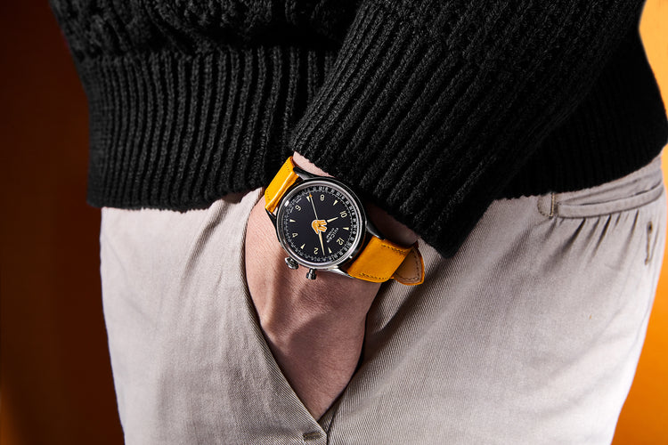 "Vulcain Salute" 36 mm - Yellow