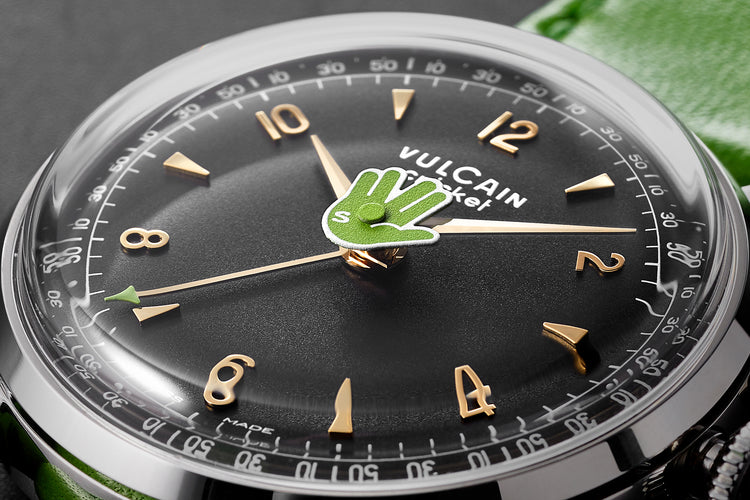 "Vulcain Salute" 36 mm - Green