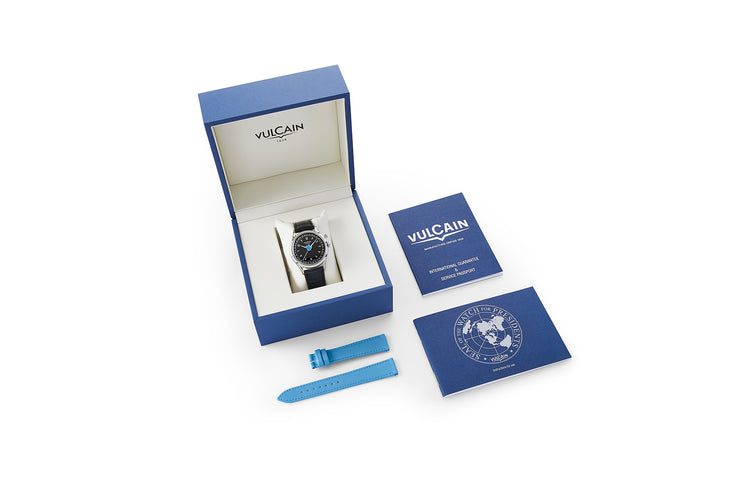 "Vulcain Salute” 39 mm - Blue