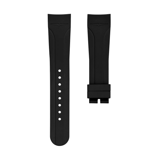 Black Rubber STRAP 42MM