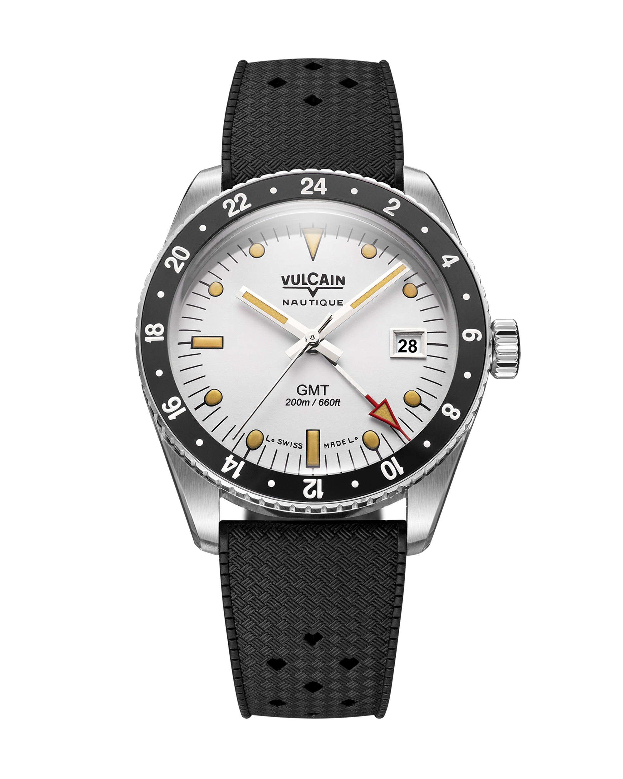 Skindiver GMT - White Luminova Beige