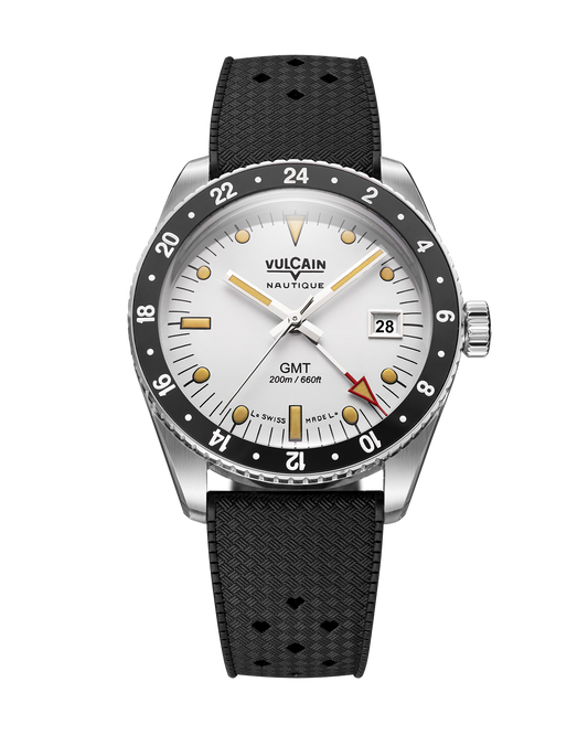 Skindiver GMT - White Luminova Beige