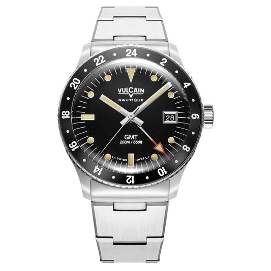 Skindiver GMT - Black Luminova Beige