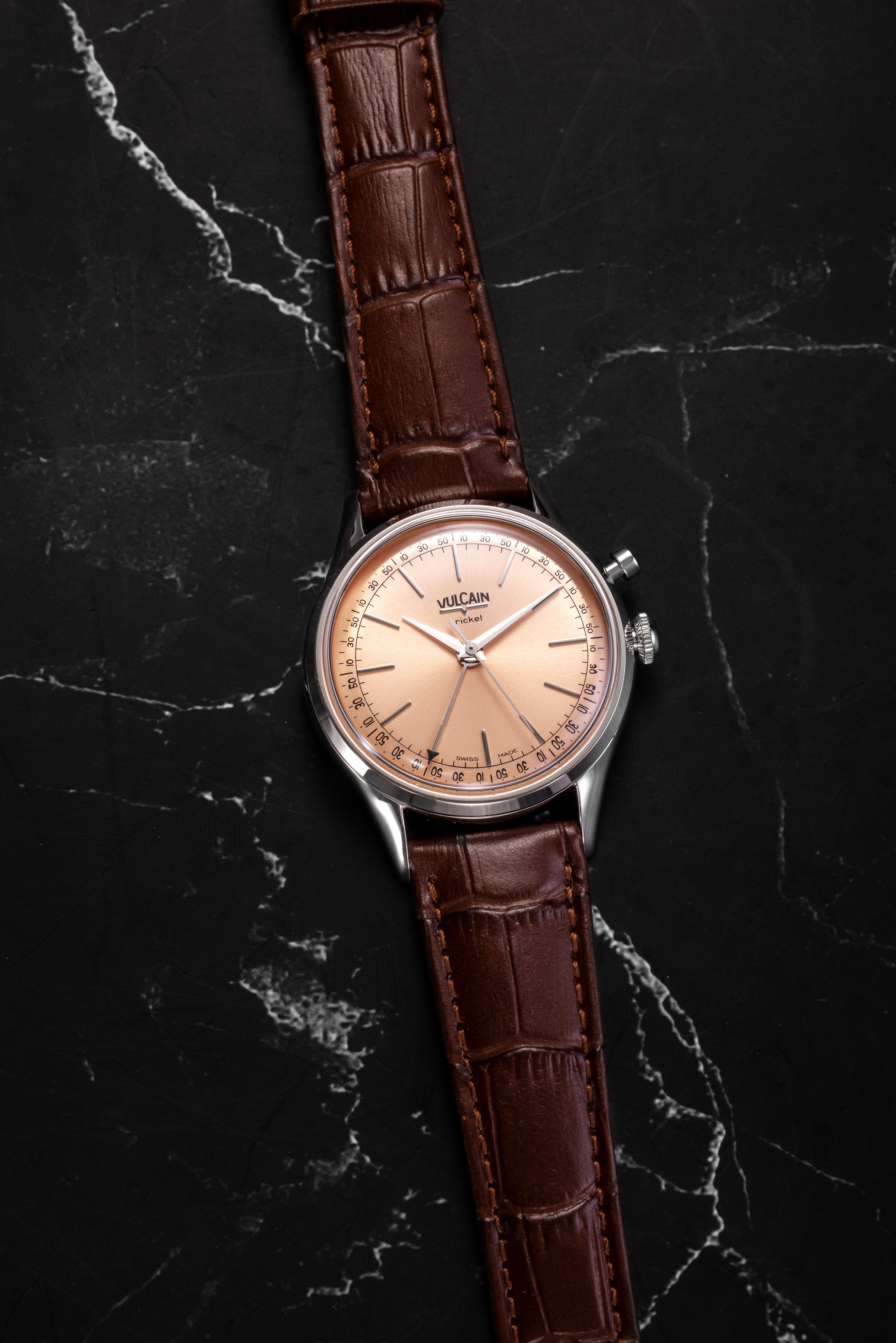 Cricket President 39 mm - Pale Salmon