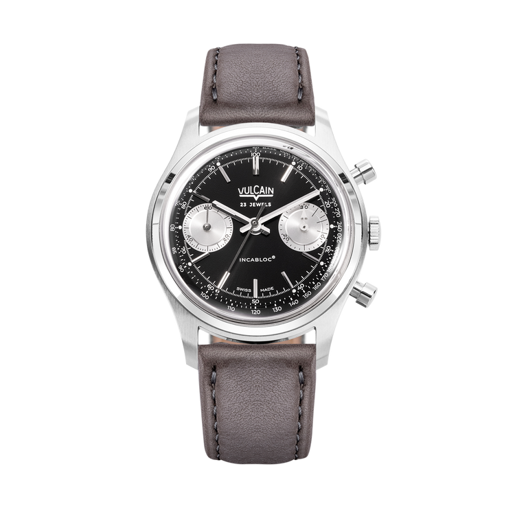 Chronograph 70's - Black & Silver