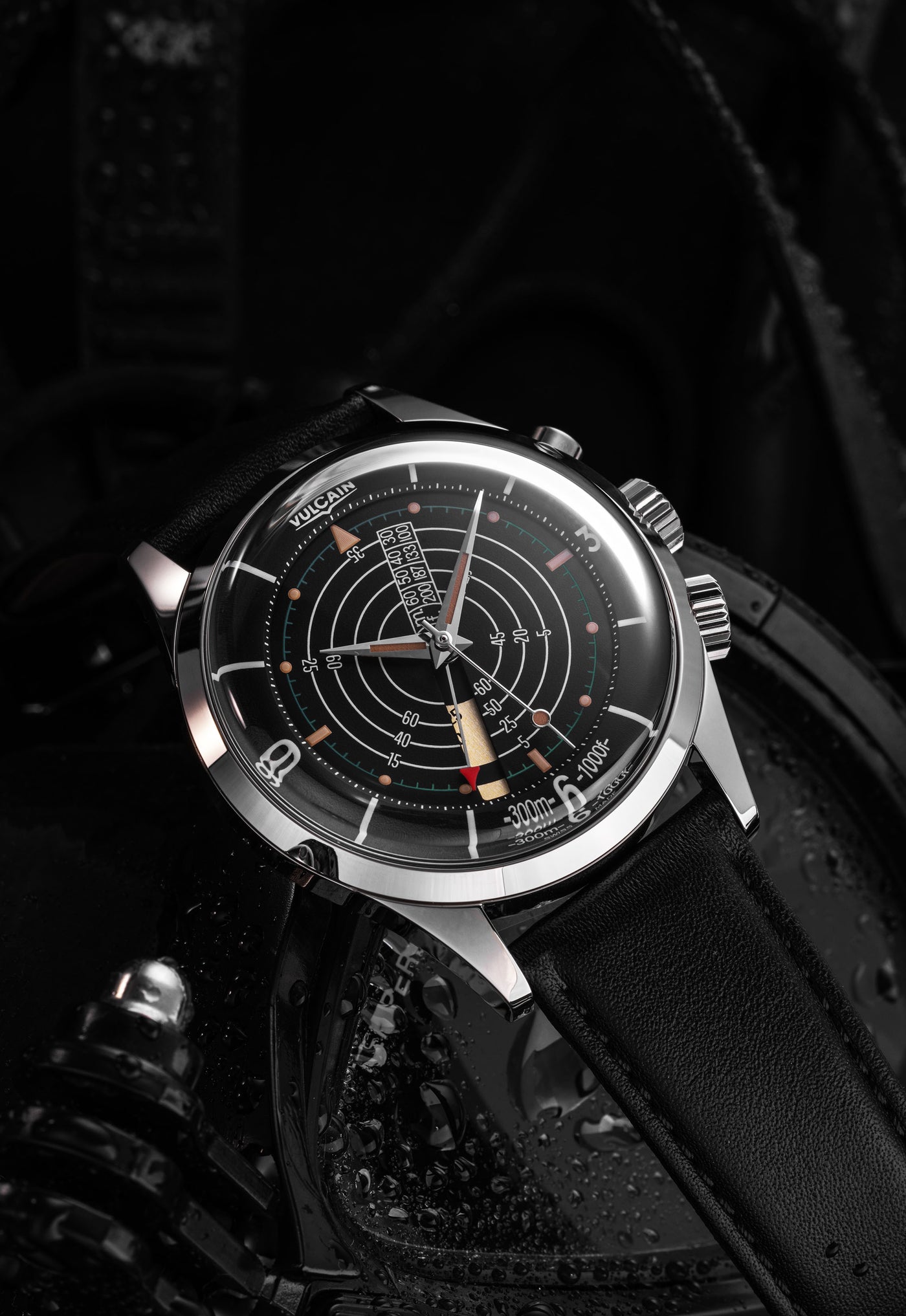 Nautical Black Beige Patina