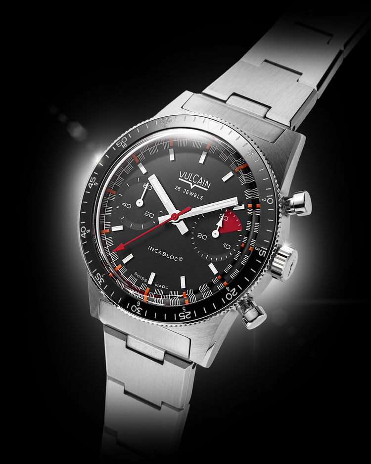 Skindiver Chronograph Red & Black