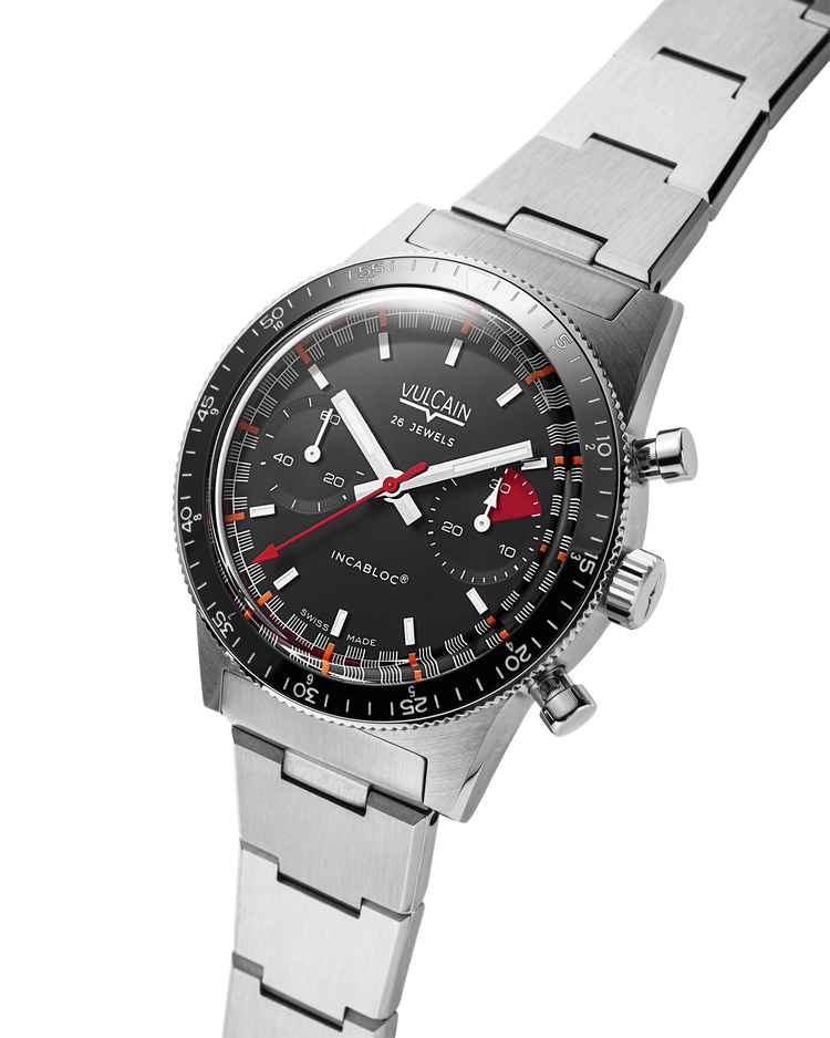 Skindiver Chronograph Red & Black