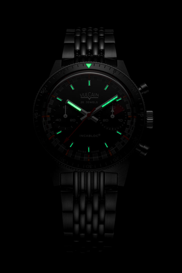 Skindiver Chronograph Red & Black