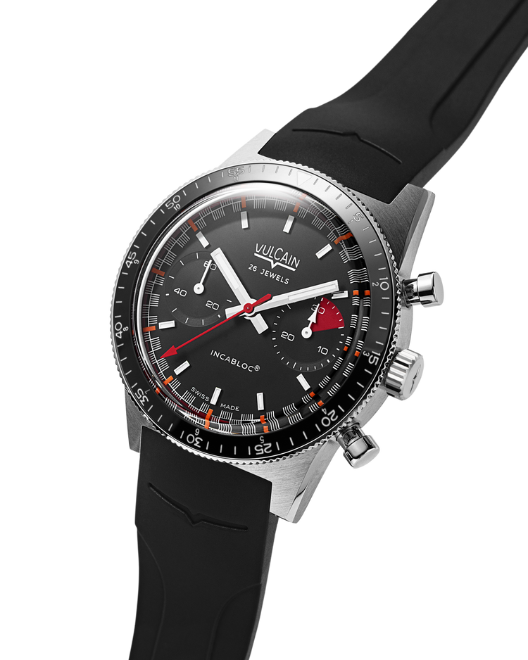 Skindiver Chronograph Red & Black