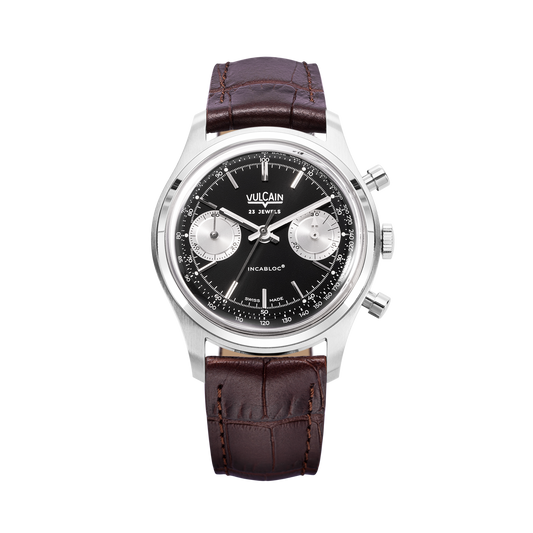 Chronograph 70's - Black & Silver