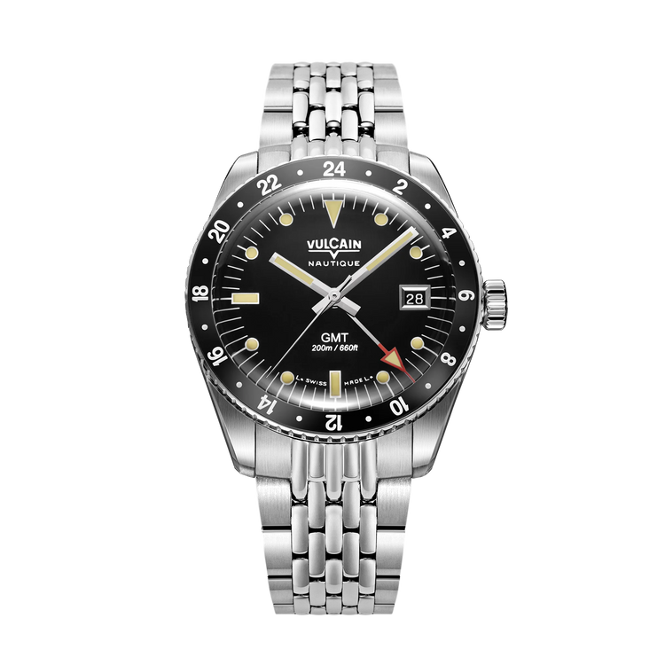 Skindiver GMT - Black Luminova Beige