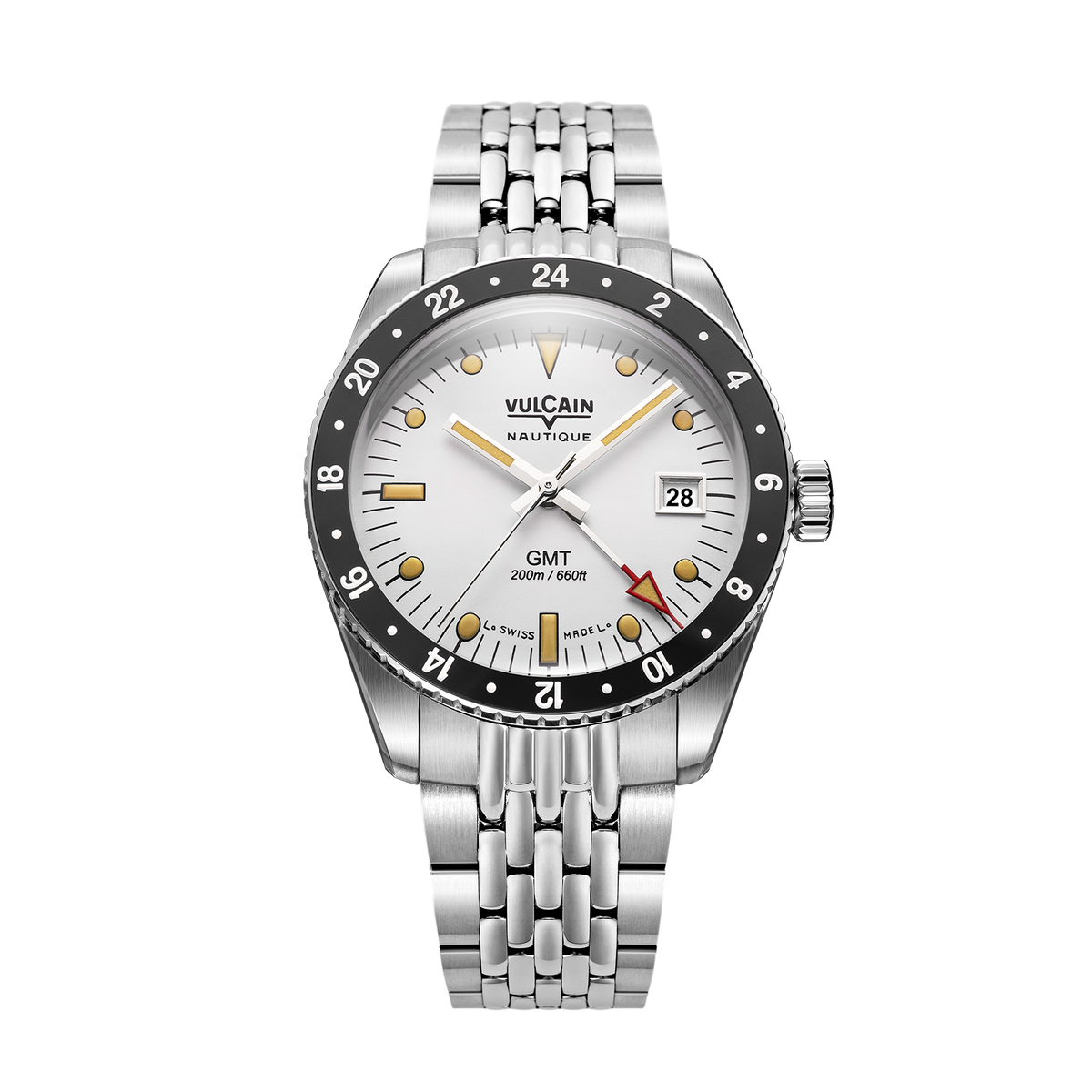 Skindiver GMT - White Luminova Beige