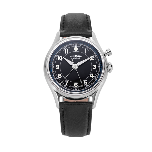 Cricket Classique 36 mm - Black & White/Blue