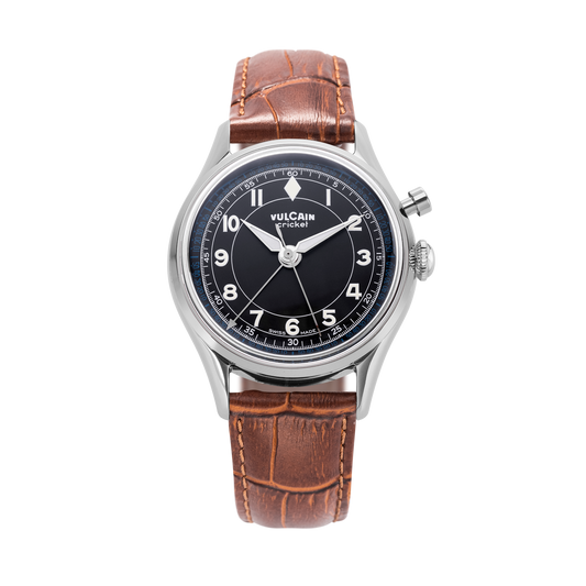 Cricket Classique 39 mm - Black & White/Blue