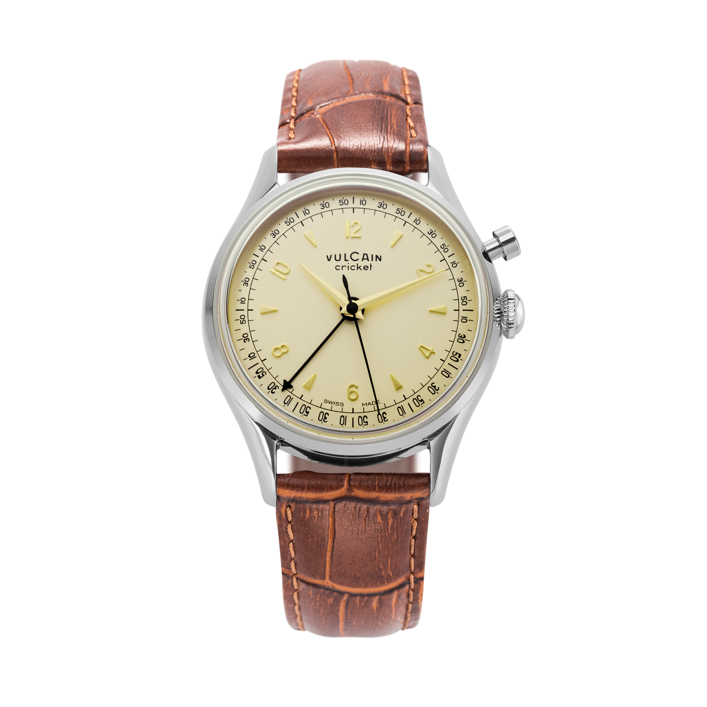 Cricket Tradition 39mm Eggshell vulcainwatches