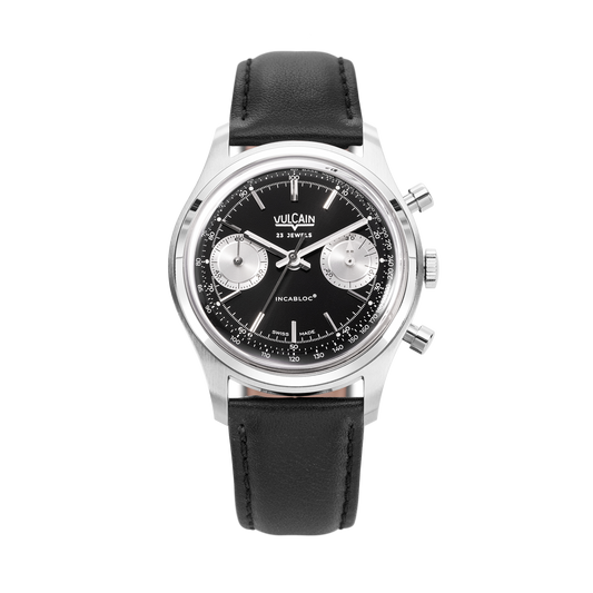 Chronograph 70's - Black & Silver